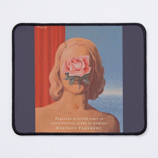 Item preview, Gustave Flaubert quote: Pleasure is found first in anticipation, later in memory. designed and sold by artbleed.