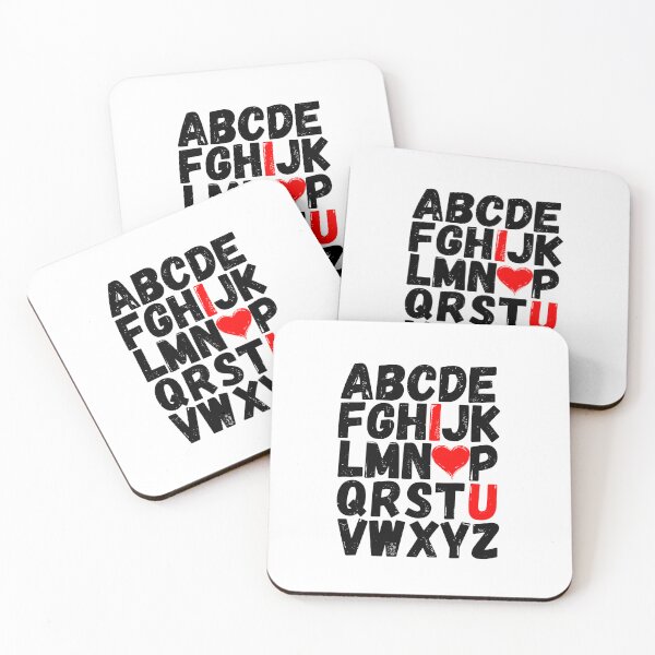 Item preview, ABC I Love U designed and sold by aipolohu.