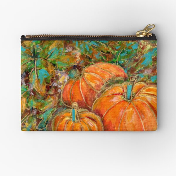 Great Pumpkin Patch Zipper Pouch