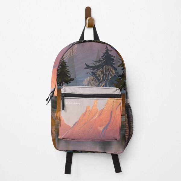 Item preview, Mountain sunset designed and sold by Ritta-draws.
