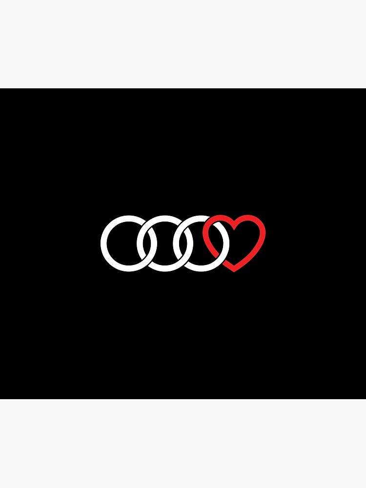 Thumbnail 6 of 6, Throw Blanket, Audi Love (Dark) designed and sold by aipolohu.