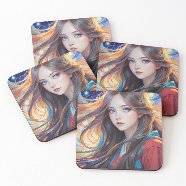 Item preview, Girl Portrait Illustration 5120 designed and sold by Grafititee.
