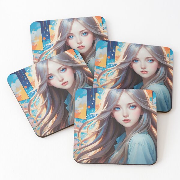 Item preview, Girl Portrait Illustration 5120 designed and sold by Grafititee.