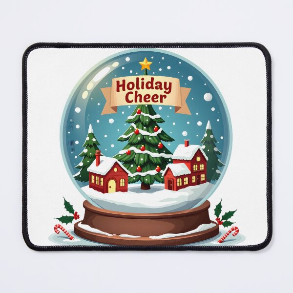Item preview, Enchanting Holiday Cheer Snowglobe: A Winter Wonderland in Your Hands designed and sold by esadesigns.