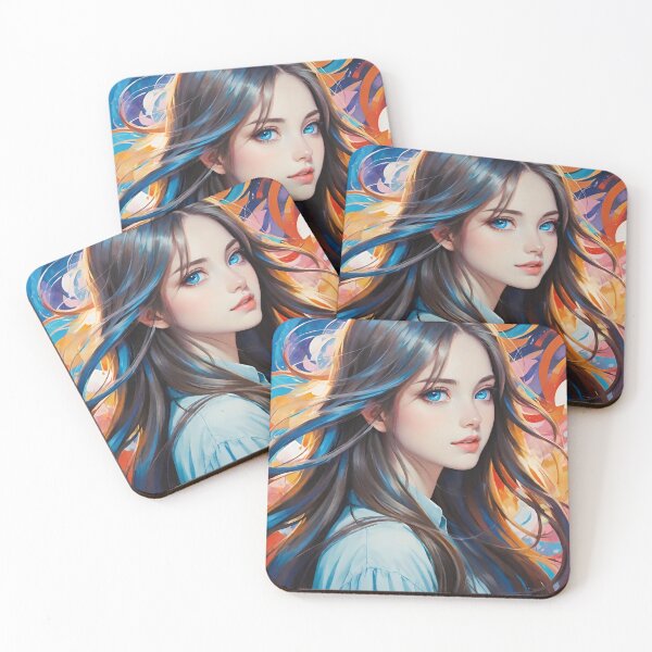 Item preview, Girl Portrait Illustration 5120 designed and sold by Grafititee.