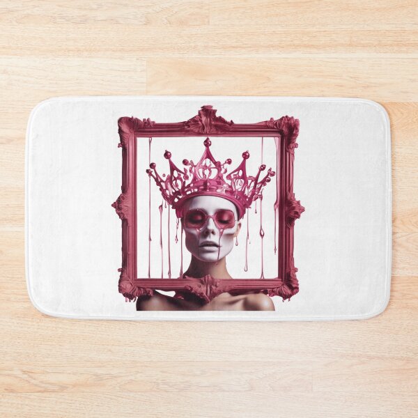 Item preview, Dripping Skull head framed unique pop Art women  designed and sold by TaliaShin.