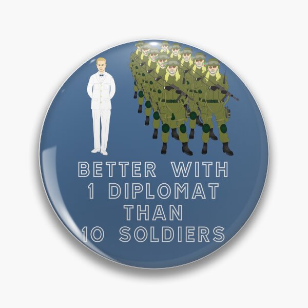 Item preview, Diplomats or soldiers, that is the question? designed and sold by ALF2023.
