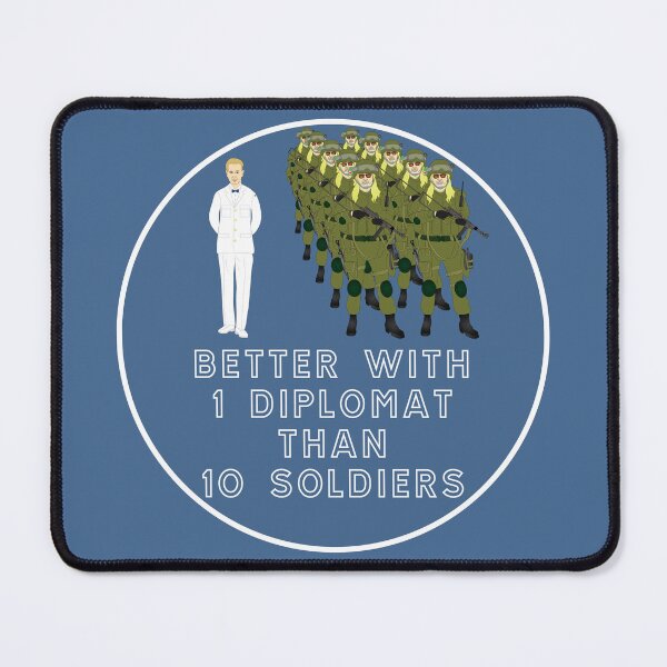 Item preview, Diplomats or soldiers, that is the question? designed and sold by ALF2023.
