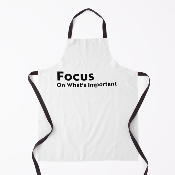 Item preview, Focus On What's Important. Inspirational Quotes Design. Motivational Sayings Design for Everyday Positivity. Black Writing designed and sold by That Cheeky Tee.