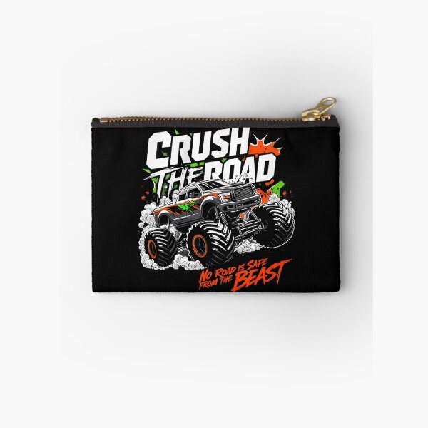 Item preview, Monster Truck Crushing the Road – Asphalt Dominator designed and sold by BNCH44.