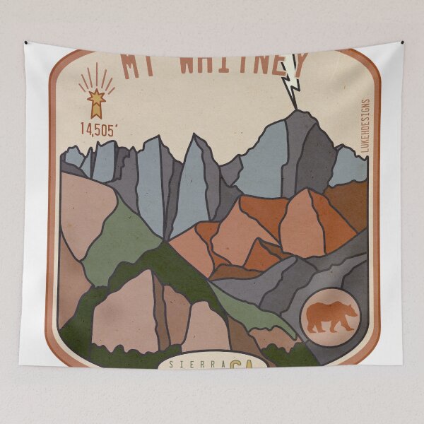 Item preview, Mount Whitney, California designed and sold by Luke Hartung.