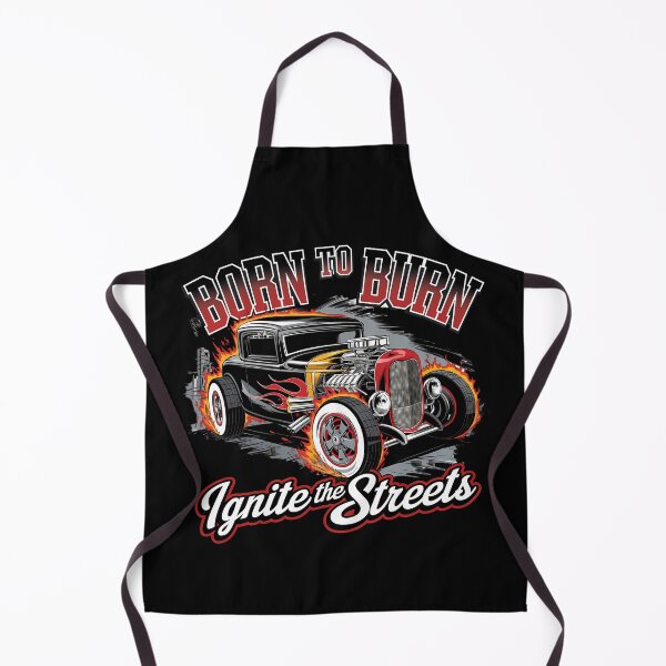 Item preview, Born to Burn Hot Rod – Flame-Powered Classic Car Art, Ignite the Streets designed and sold by BNCH44.