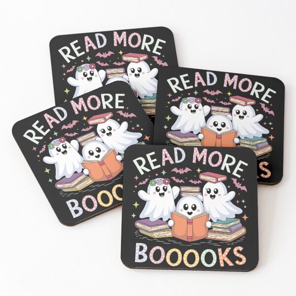 Item preview, Read More Booooks Halloween Ghosts and Books designed and sold by Quirky Shirts.