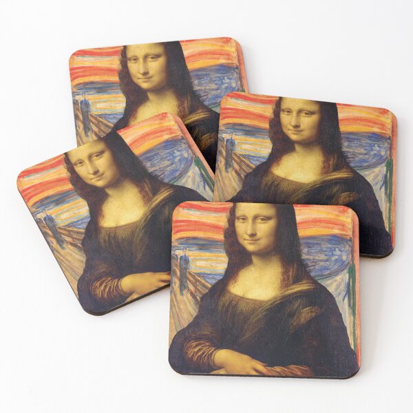 Item preview, Mona Lisa and The Scream designed and sold by Carocas20.