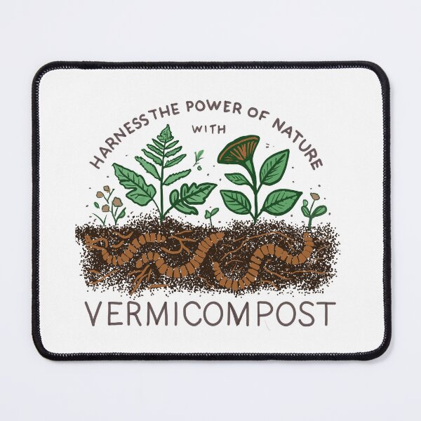 Item preview, Harness The Power Of Nature With Vermicompost  designed and sold by Zilpa’s Prints.