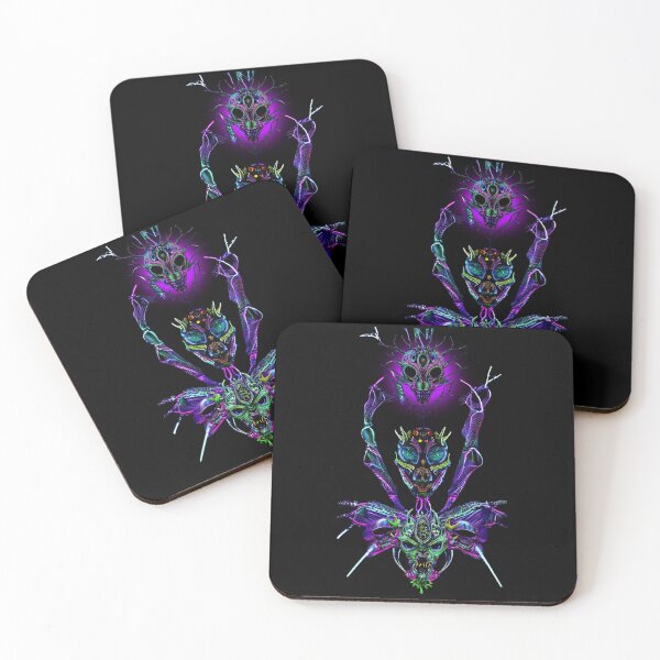 Item preview, 3 headed neon bug designed and sold by Pebbledrops.