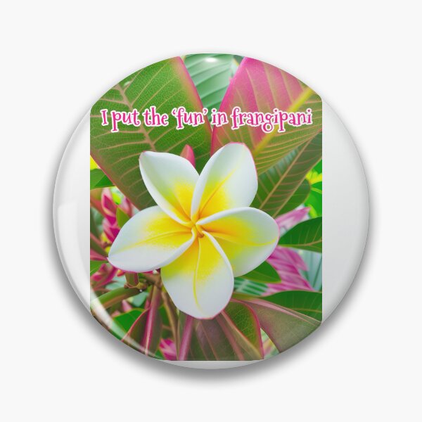 Item preview, Fun frangipani designed and sold by AliciaSanson.