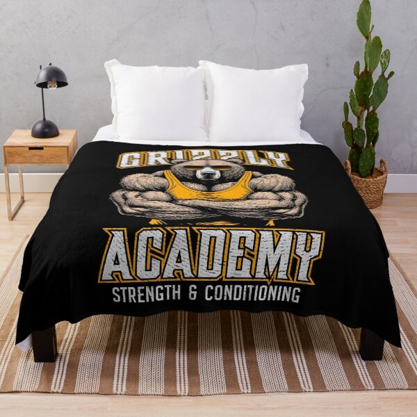 Item preview, Bear Gym Funny Grizzly Academy Strength & Conditioning designed and sold by GrandeDuc.