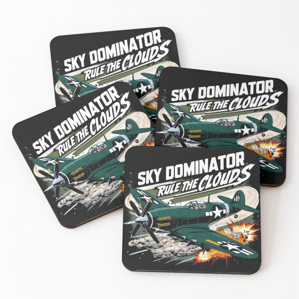 Item preview, Sky Dominator WWII Fighter Plane – Rule the Clouds Artwork designed and sold by BNCH44.