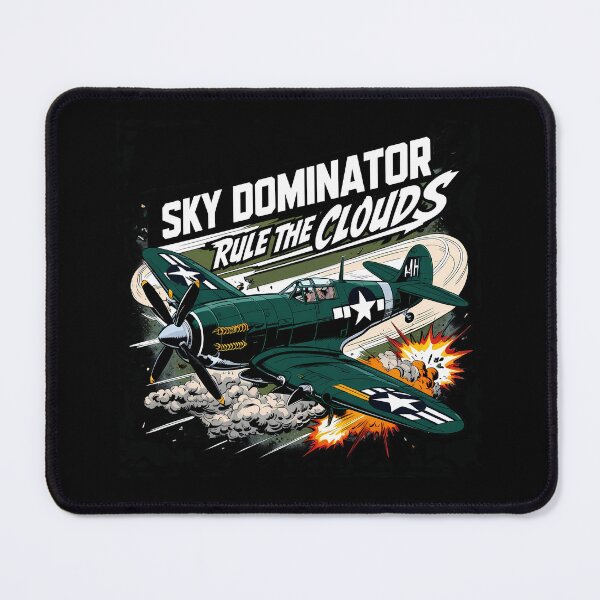 Item preview, Sky Dominator WWII Fighter Plane – Rule the Clouds Artwork designed and sold by BNCH44.