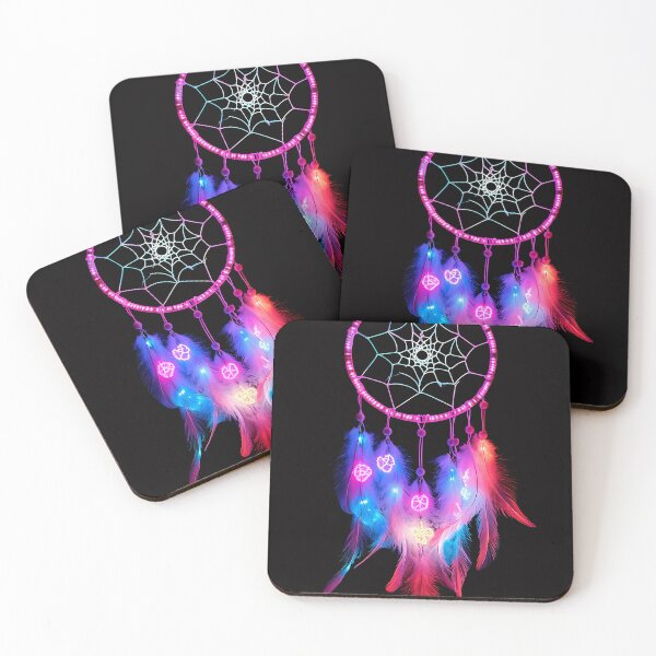 Item preview, Neon Dreamcatcher Vibrant Boho Art designed and sold by PixelReverb.