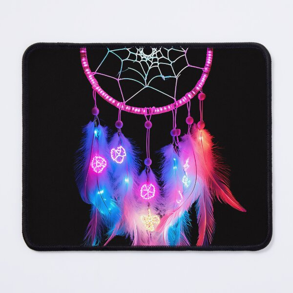 Item preview, Neon Dreamcatcher Vibrant Boho Art designed and sold by PixelReverb.