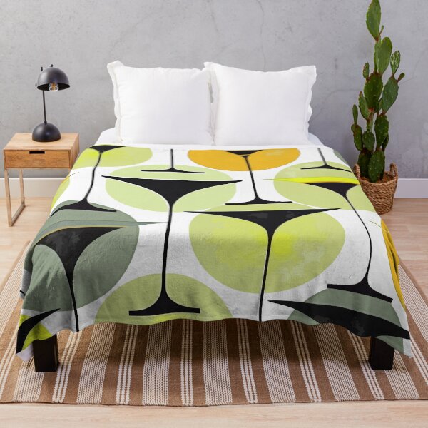 Item preview, Atomic Fifties Inspired Martinis In Grey, Lime, Cream, And Yellow designed and sold by taiche.