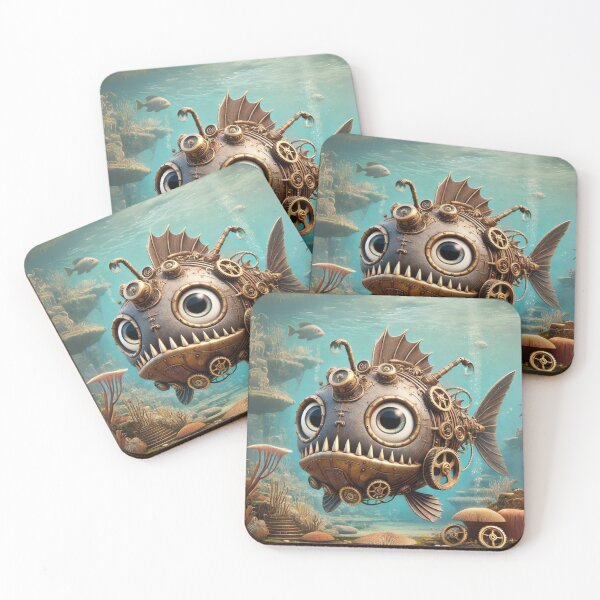 Item preview, Steampunk Dunkleosteus designed and sold by Sillytoe.