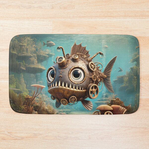 Item preview, Steampunk Dunkleosteus designed and sold by Sillytoe.