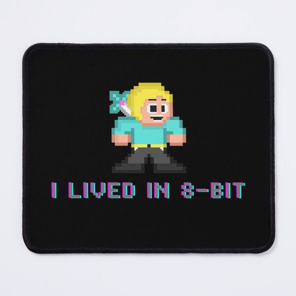 Item preview, I Lived in 8-Bit – Retro Pixel Art Design designed and sold by CWT-JustforFun.