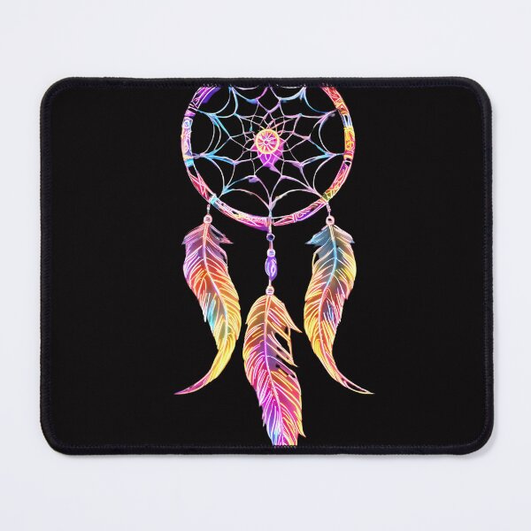 Item preview, Neon Dreamcatcher Vibrant Glowing Boho Art designed and sold by PixelReverb.