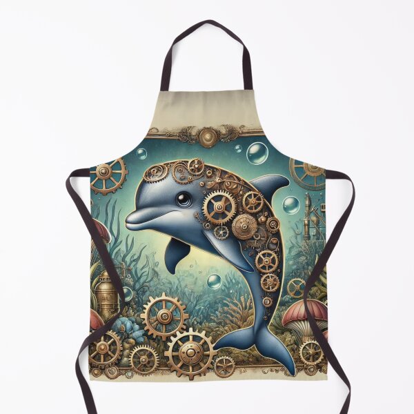 Item preview, Steampunk Dusky Dolphin designed and sold by Sillytoe.