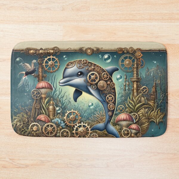 Item preview, Steampunk Dusky Dolphin designed and sold by Sillytoe.