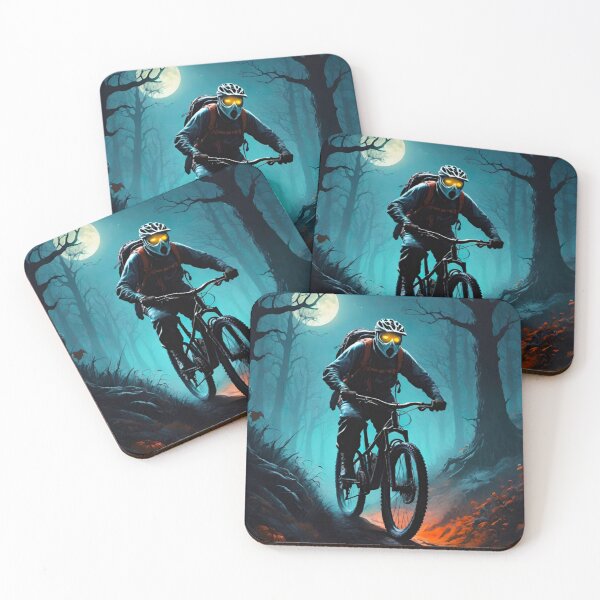 Item preview, Halloween MTB Design: Pumpkins and Trails designed and sold by GrizzlyCollective.