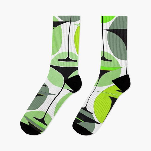 Item preview, Atomic Fifties Inspired Martinis In Grey, Aqua Green And Lime designed and sold by taiche.