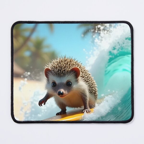 Item preview, power surf Hedgehog designed and sold by Emilia-Design.