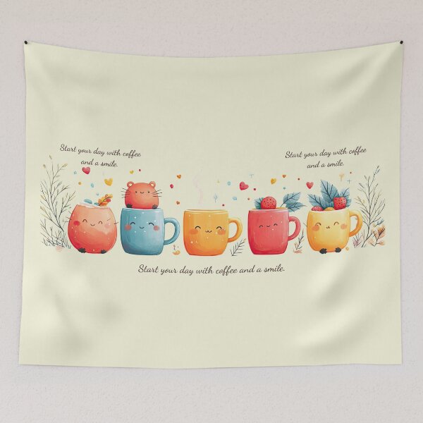 Item preview, Whimsical Cartoon Characters in a Colorful World designed and sold by Jasava Shop.