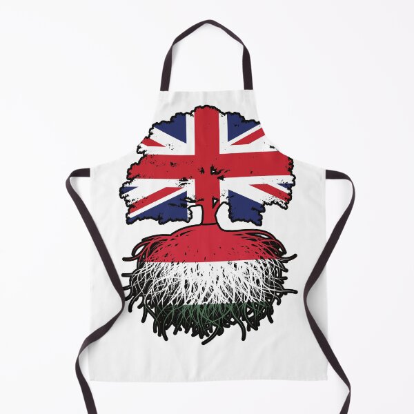 Item preview, Hungary Hungarian British UK United Kingdom Britain Tree Roots Flag designed and sold by FlagX.