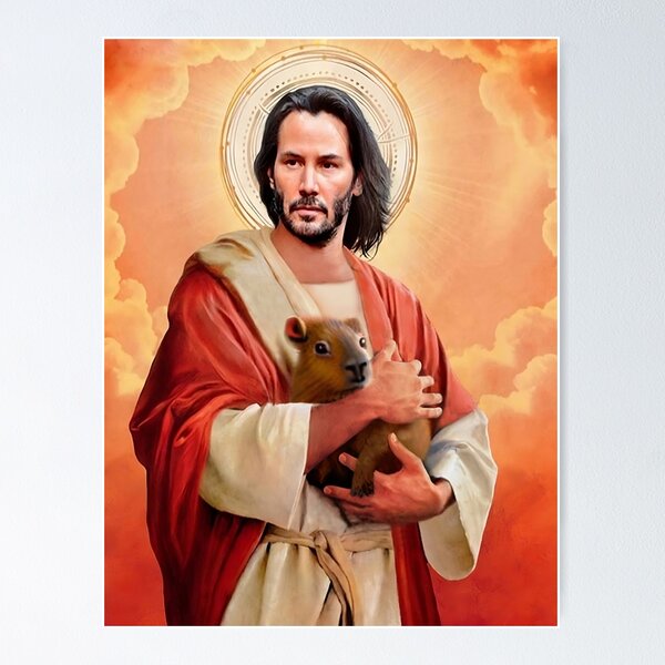 Artikel-Vorschau von Saint Keanu Reeves, designt und verkauft von paoale-3.