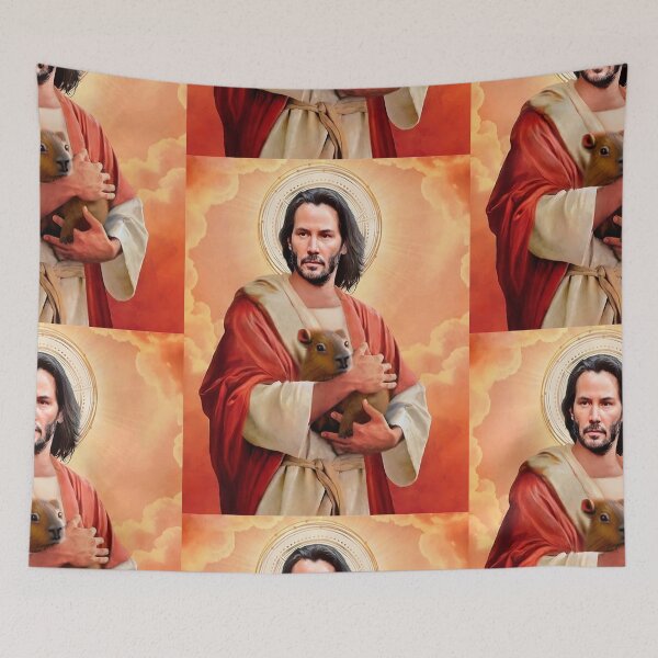 Artikelvorschau, Saint Keanu Reeves entworfen und verkauft von paoale-3.