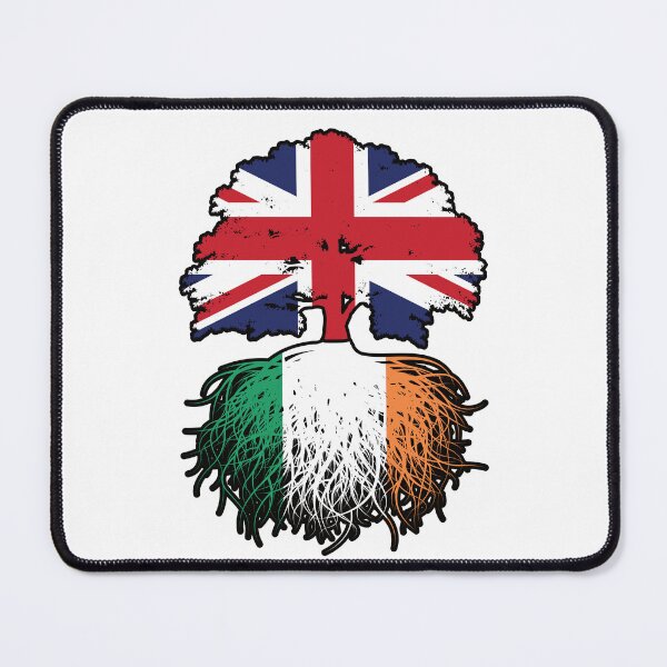 Item preview, Ireland Irish British UK United Kingdom Britain Tree Roots Flag designed and sold by FlagX.