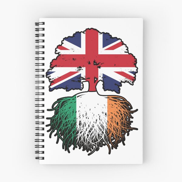 Item preview, Ireland Irish British UK United Kingdom Britain Tree Roots Flag designed and sold by FlagX.