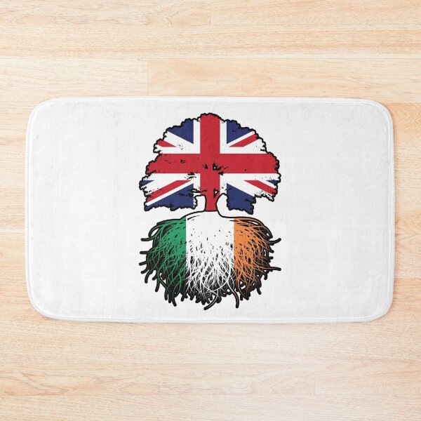 Item preview, Ireland Irish British UK United Kingdom Britain Tree Roots Flag designed and sold by FlagX.