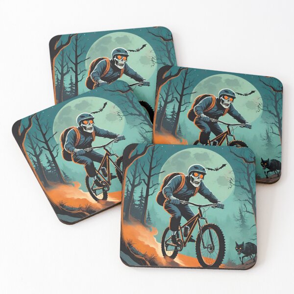Item preview, MTB Meets Halloween in Spooky Design designed and sold by GrizzlyCollective.