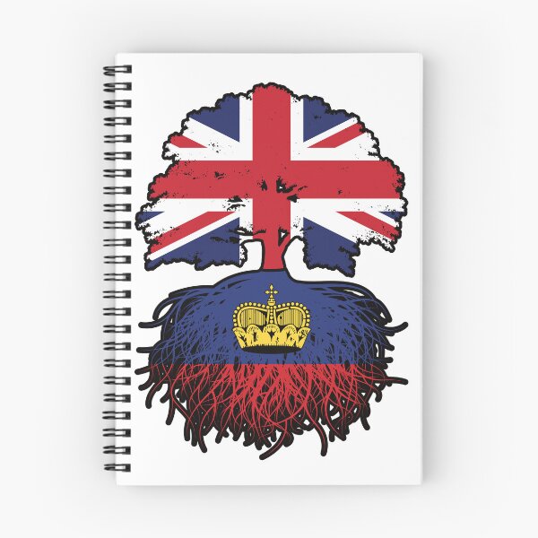 Item preview, Liechtenstein Liechtensteiner British UK United Kingdom Britain Tree Roots Flag designed and sold by FlagX.