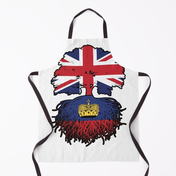 Item preview, Liechtenstein Liechtensteiner British UK United Kingdom Britain Tree Roots Flag designed and sold by FlagX.