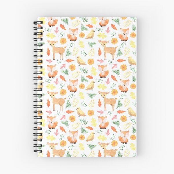 Item preview, Woodland Creatures - Fox Deer - Woodland Creature Imprimir Acuarela designed and sold by PrintPlanArt.