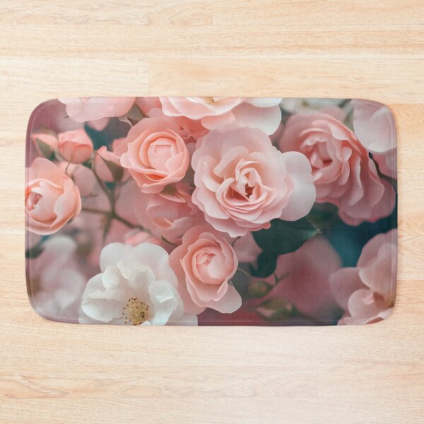 Item preview, Real Pink Flowers Close Up Dark Background designed and sold by Quijote-.
