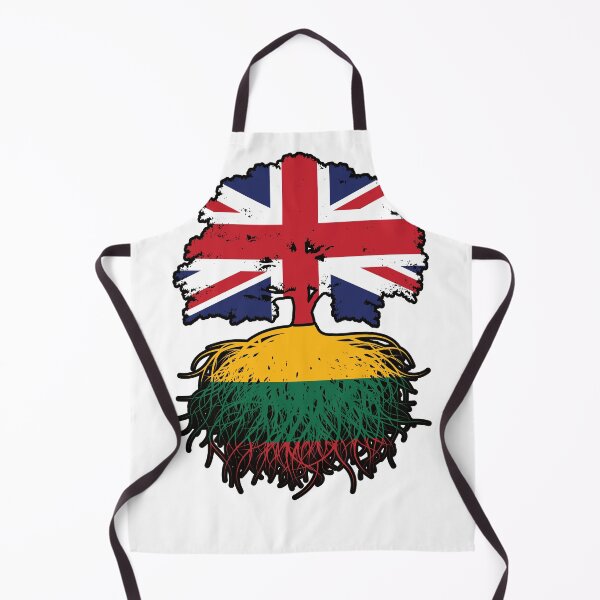 Item preview, Lithuania Lithuanian British UK United Kingdom Britain Tree Roots Flag designed and sold by FlagX.