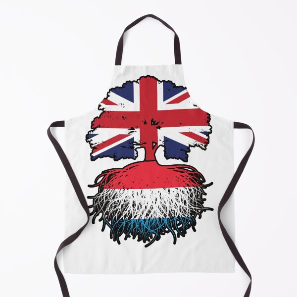 Item preview, Luxembourg Luxembourgian British UK United Kingdom Britain Tree Roots Flag designed and sold by FlagX.